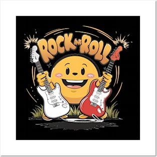 Rock And Roll Musical Juggler Posters and Art